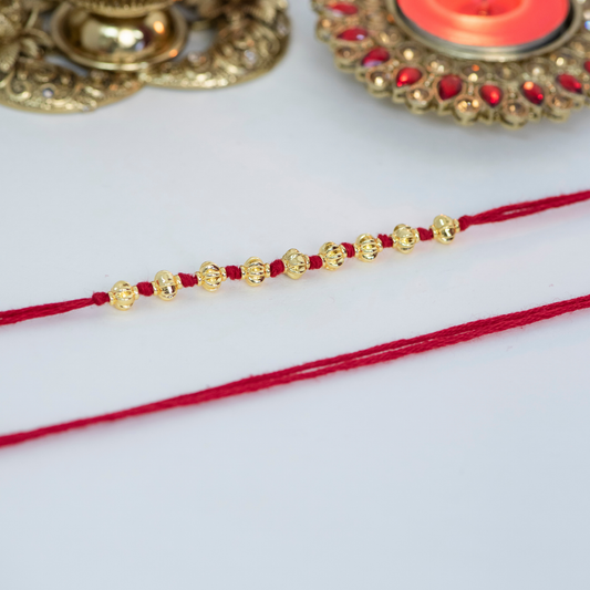 Small 9 Beaded Spaced Designer Laxmi String