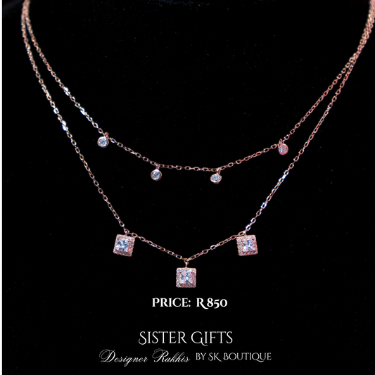 Layard Rose Gold 925 Sterling Silver Necklace