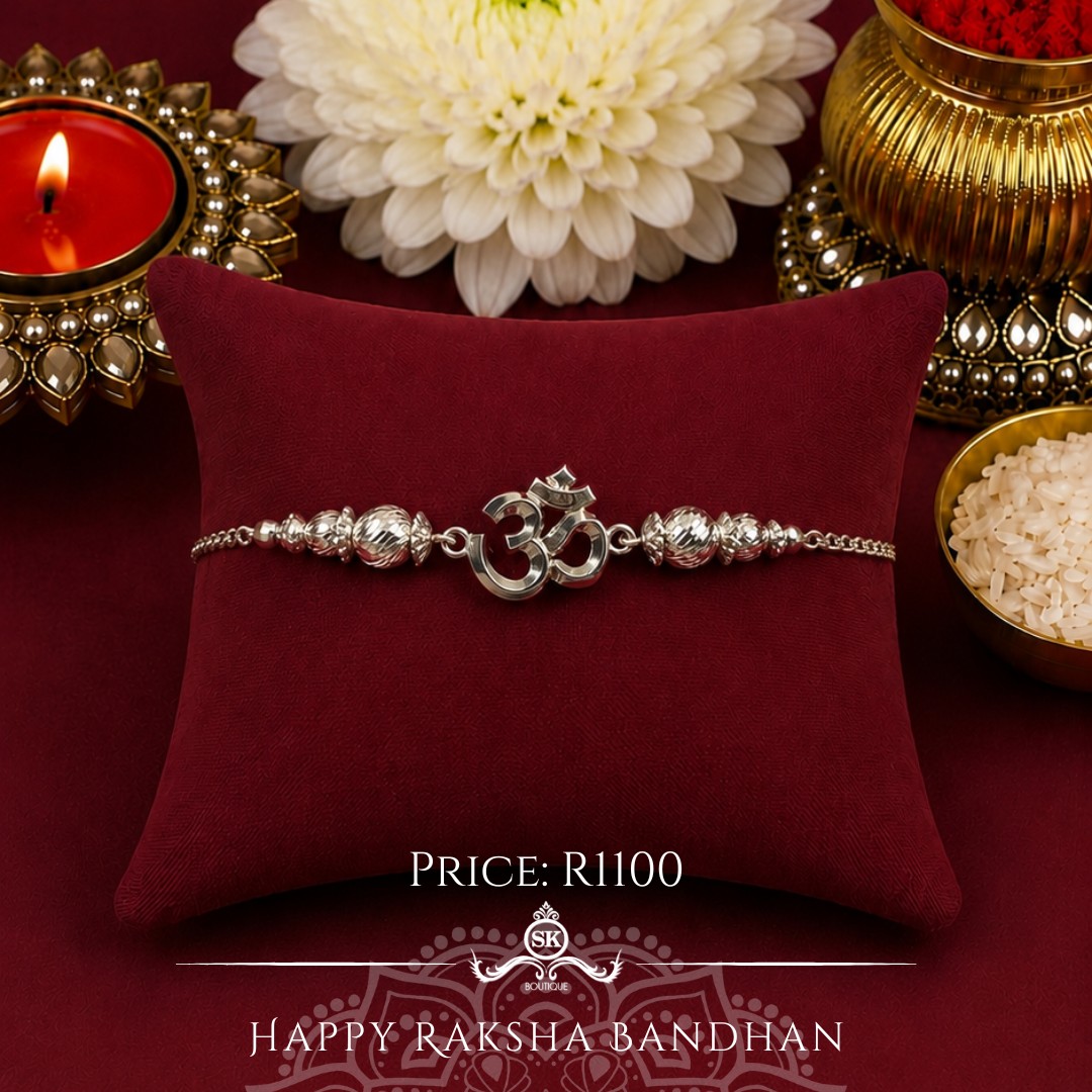 Aum 925 Sterling Silver Designer Bracelet