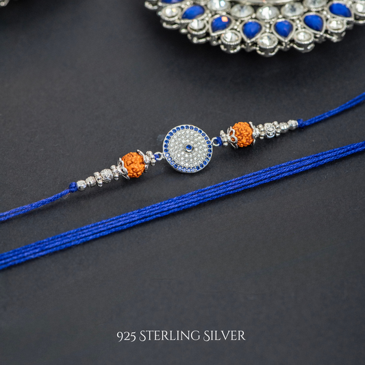 Evil Eye 925 Sterling Silver Designer Laxmi Sting