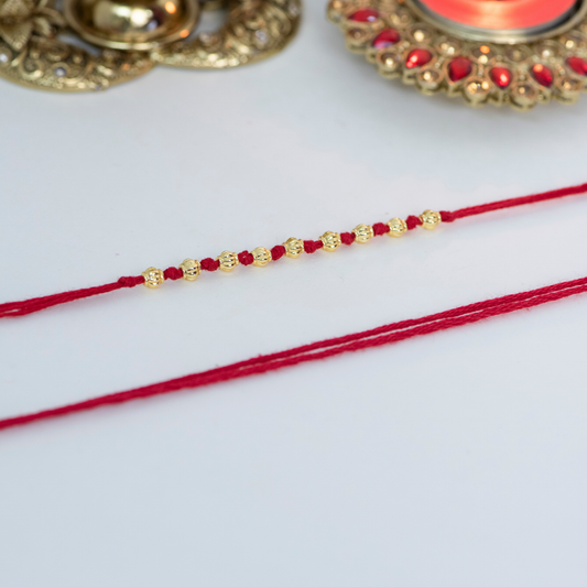 Large 9 Beaded Spaced Designer Laxmi String