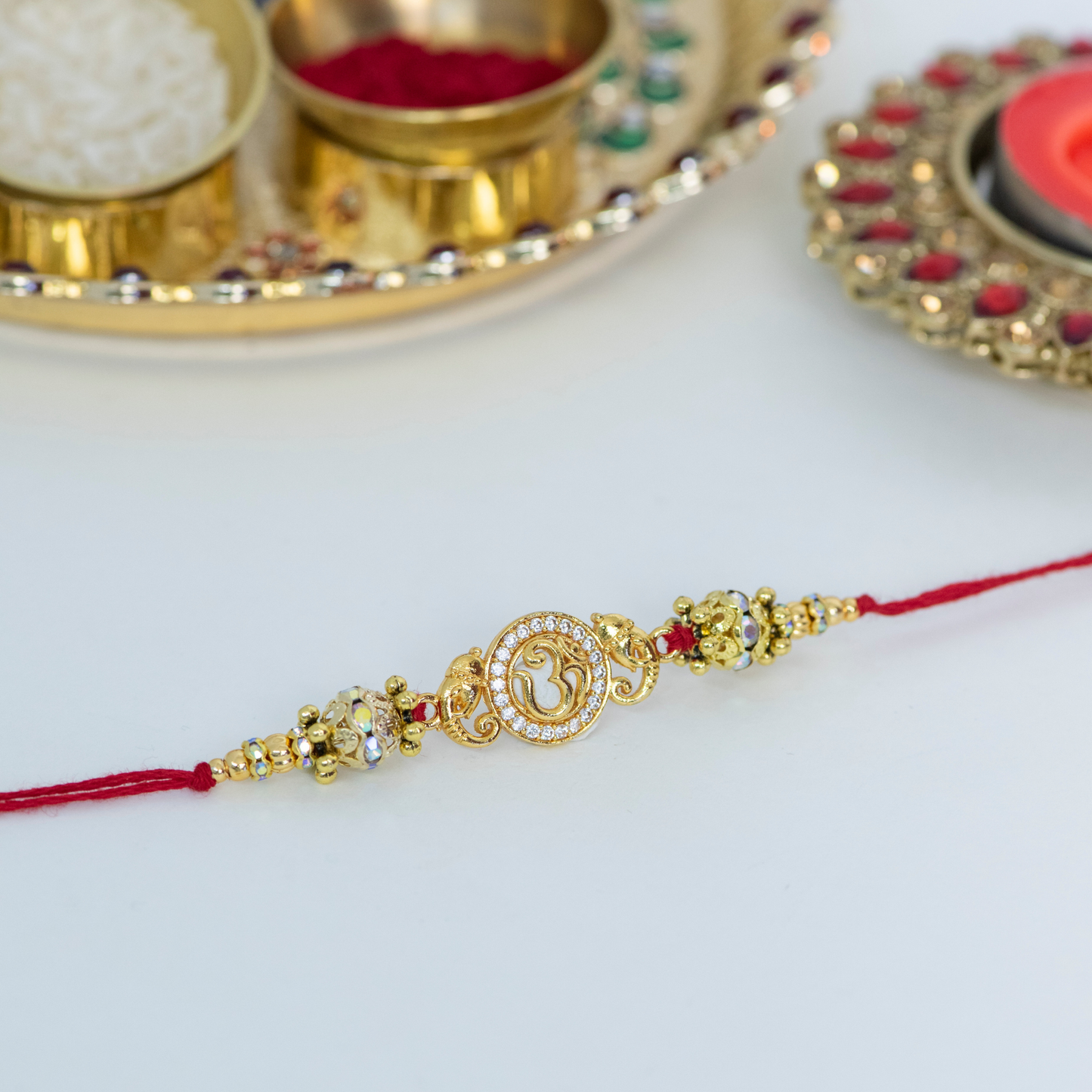 Aum with Ganesh Designer Rakhi