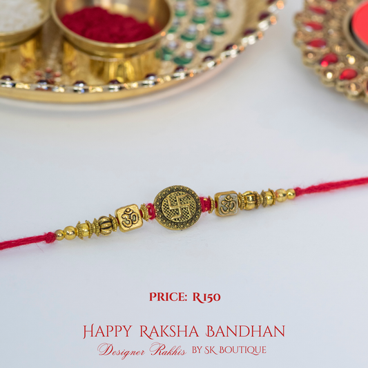 Swastika & Aum Designer Rakhis