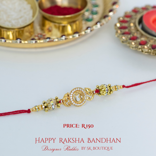 Aum with Ganesh Designer Rakhi