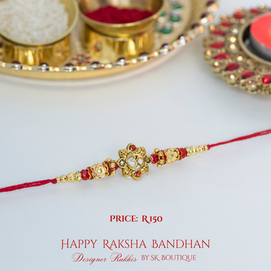 Cutout Aum Designer Rakhi