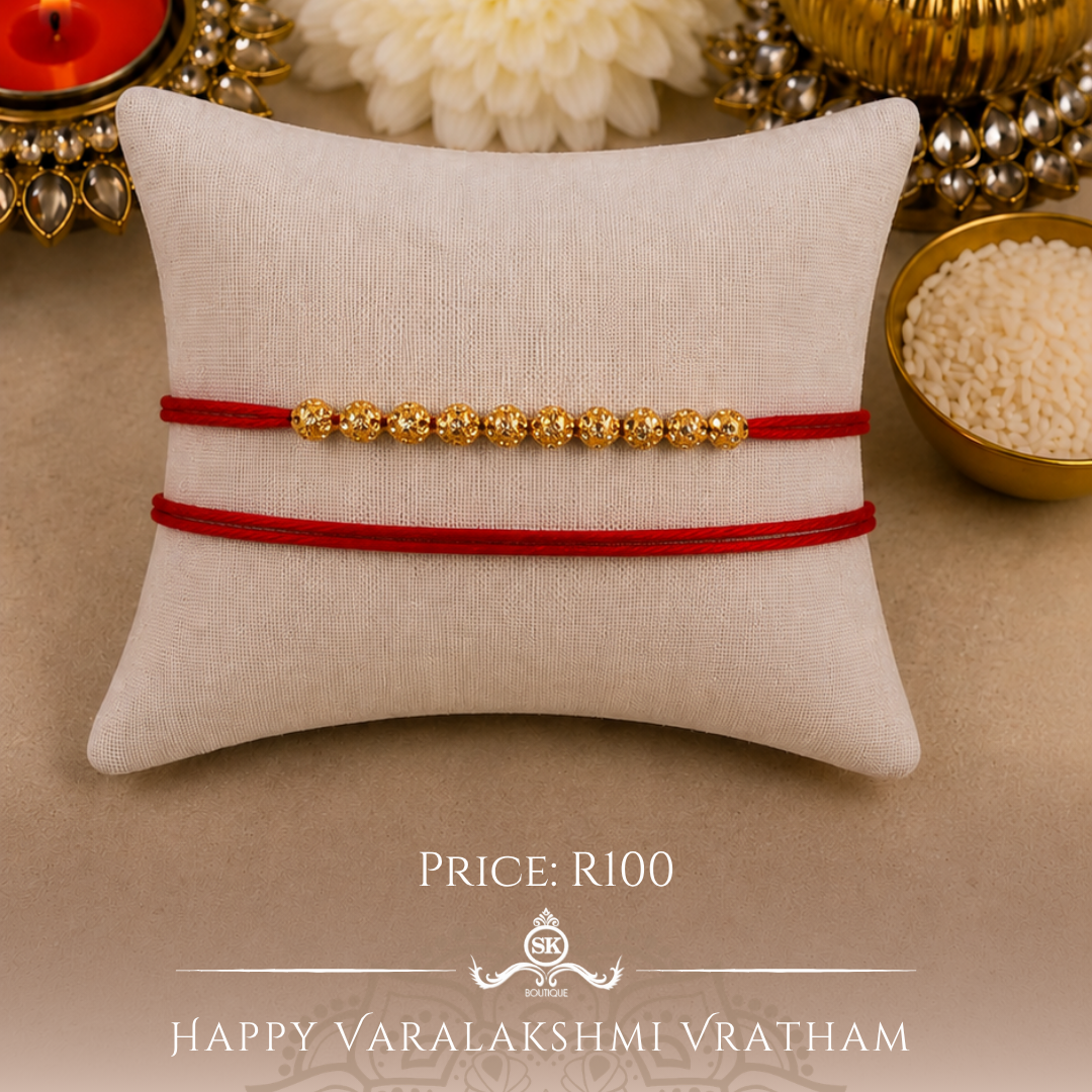 9 Gold Swarovski Designer Laxmi Sting