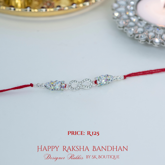 Swarovski Infinity Designer Rakhi