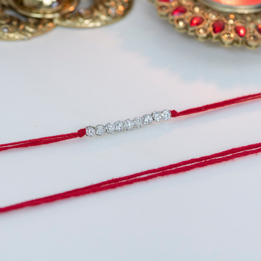 9 Gold Swarovski Designer Laxmi Sting