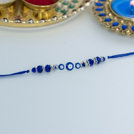 Red Evil Eye Designer Rakhi