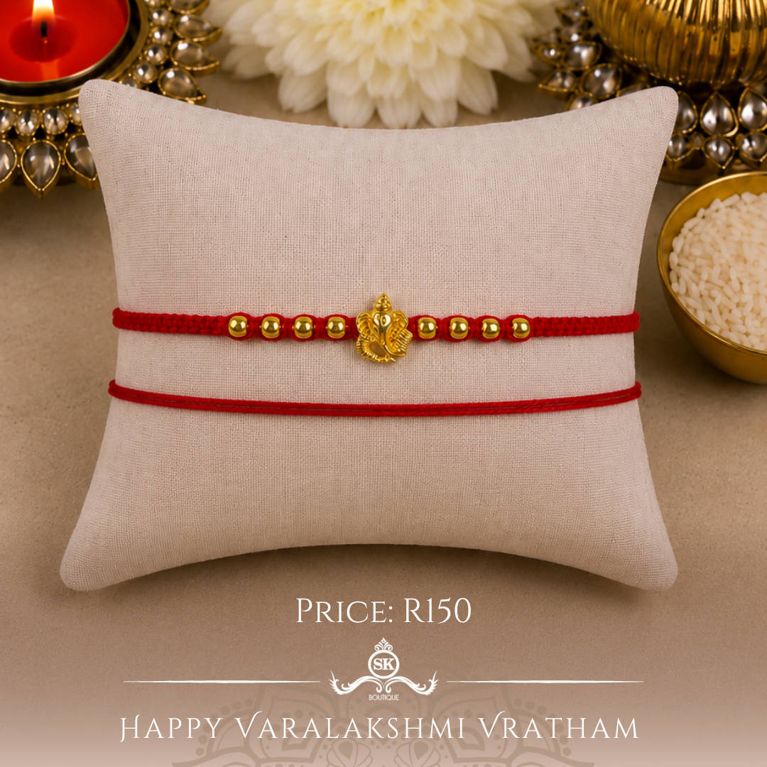 Knotted Ganesha Designer Laxmi String