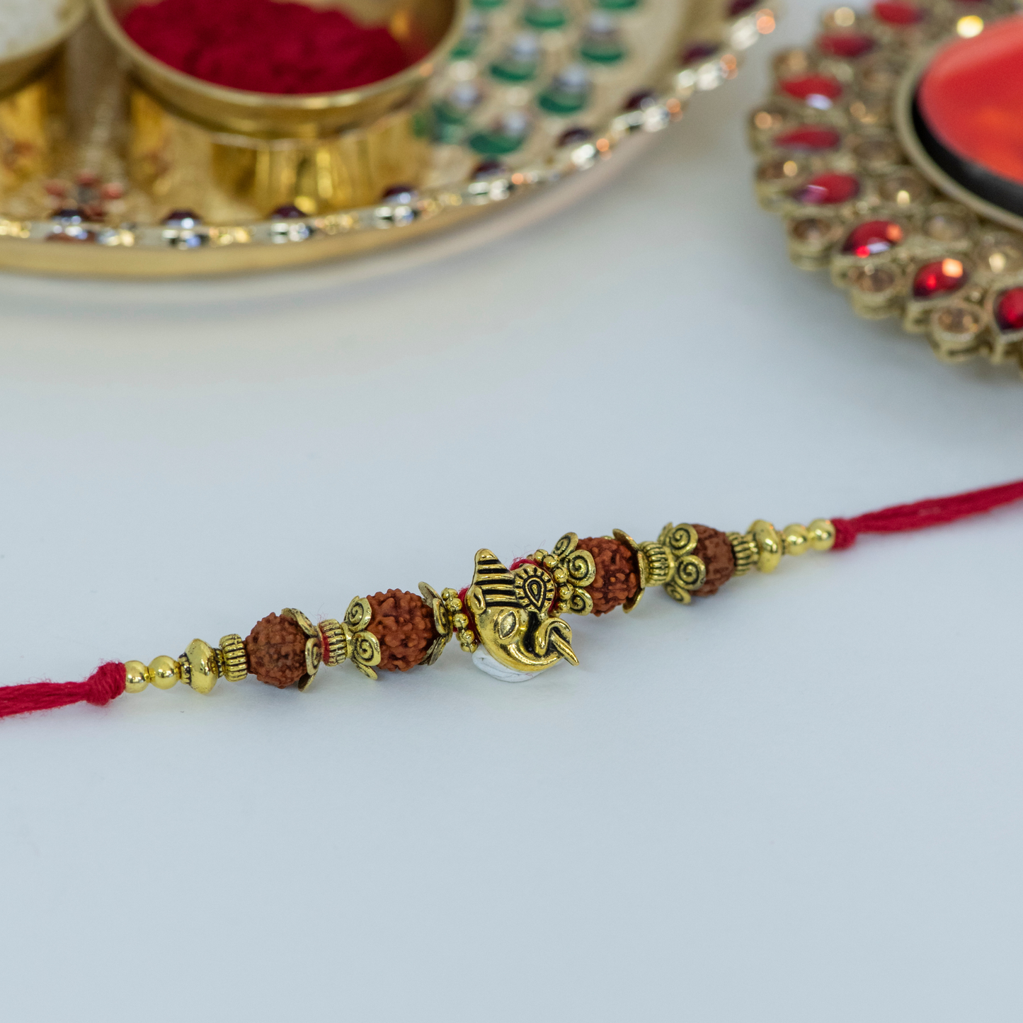 Ganesha with Rudrash Designer Rakhi