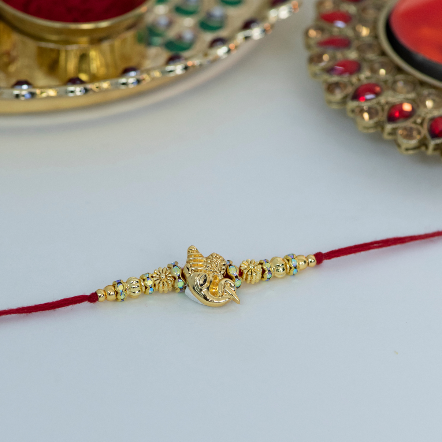 Ganesha with Rudrash Designer Rakhi