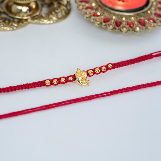 Knotted Ganesha Designer Laxmi String