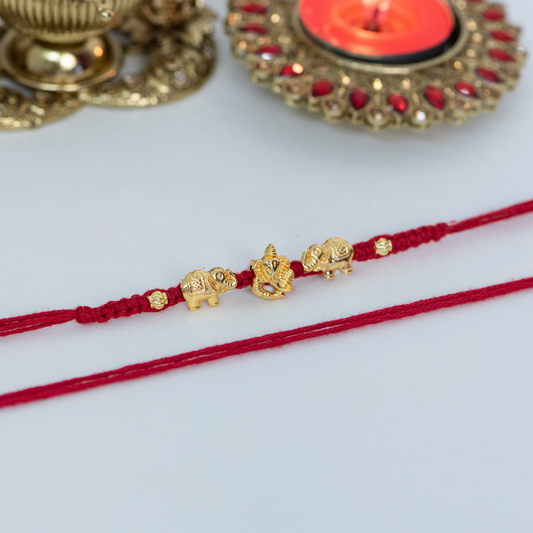 Knotted Ganesha Designer Laxmi String