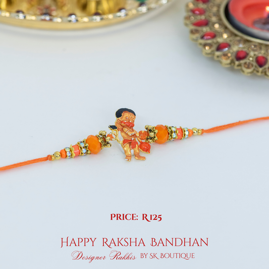 Baby Hanuman Designer Rakhi