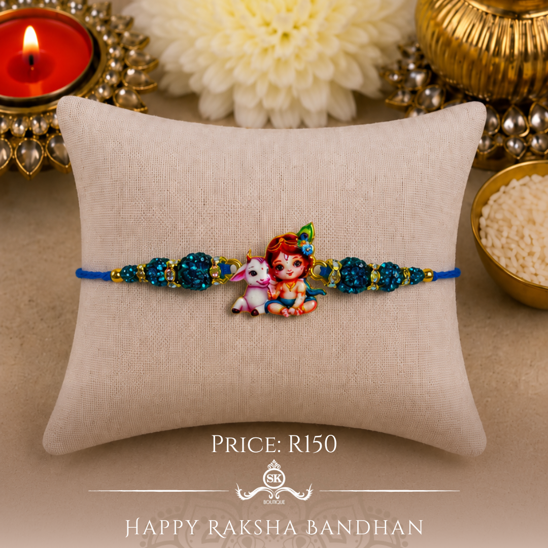 Baby Krishna Designer Rakhi