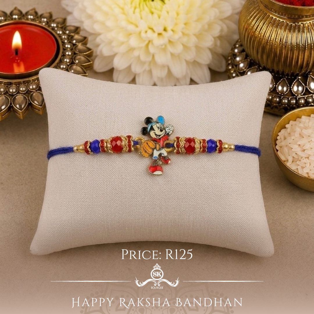 Mickey Mouse Designer Rakhi