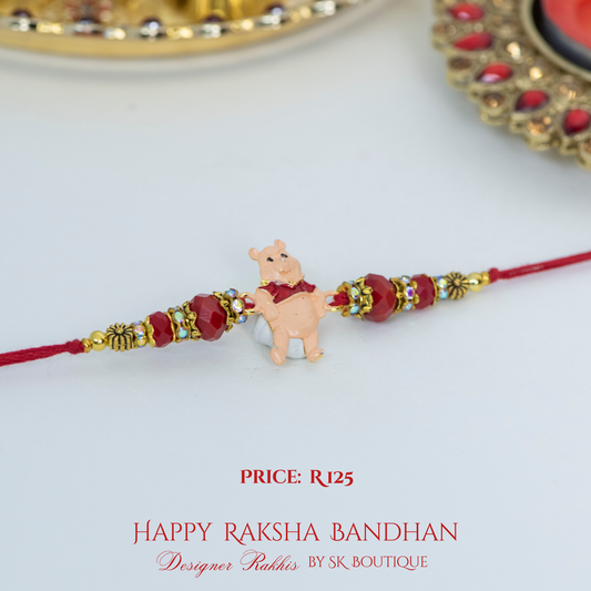 Pooh Bear Designer Rakhi