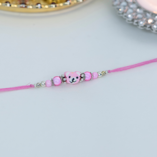 Yellow Teddy Designer Rakhi