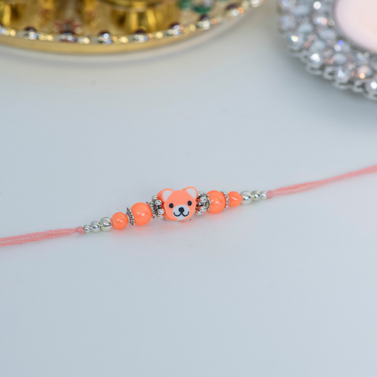 Purple Teddy Designer Rakhi