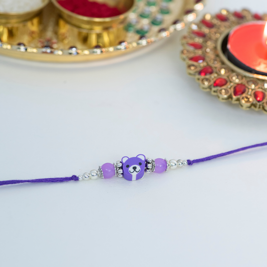 Green Teddy Designer Rakhi