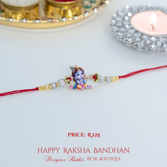Baby Krishna Designer Rakhi