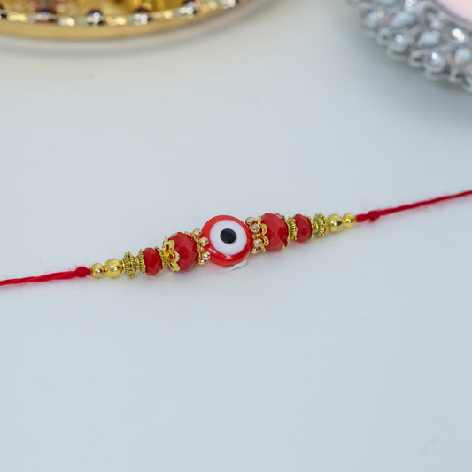 Purple Evil Eye Rakhi