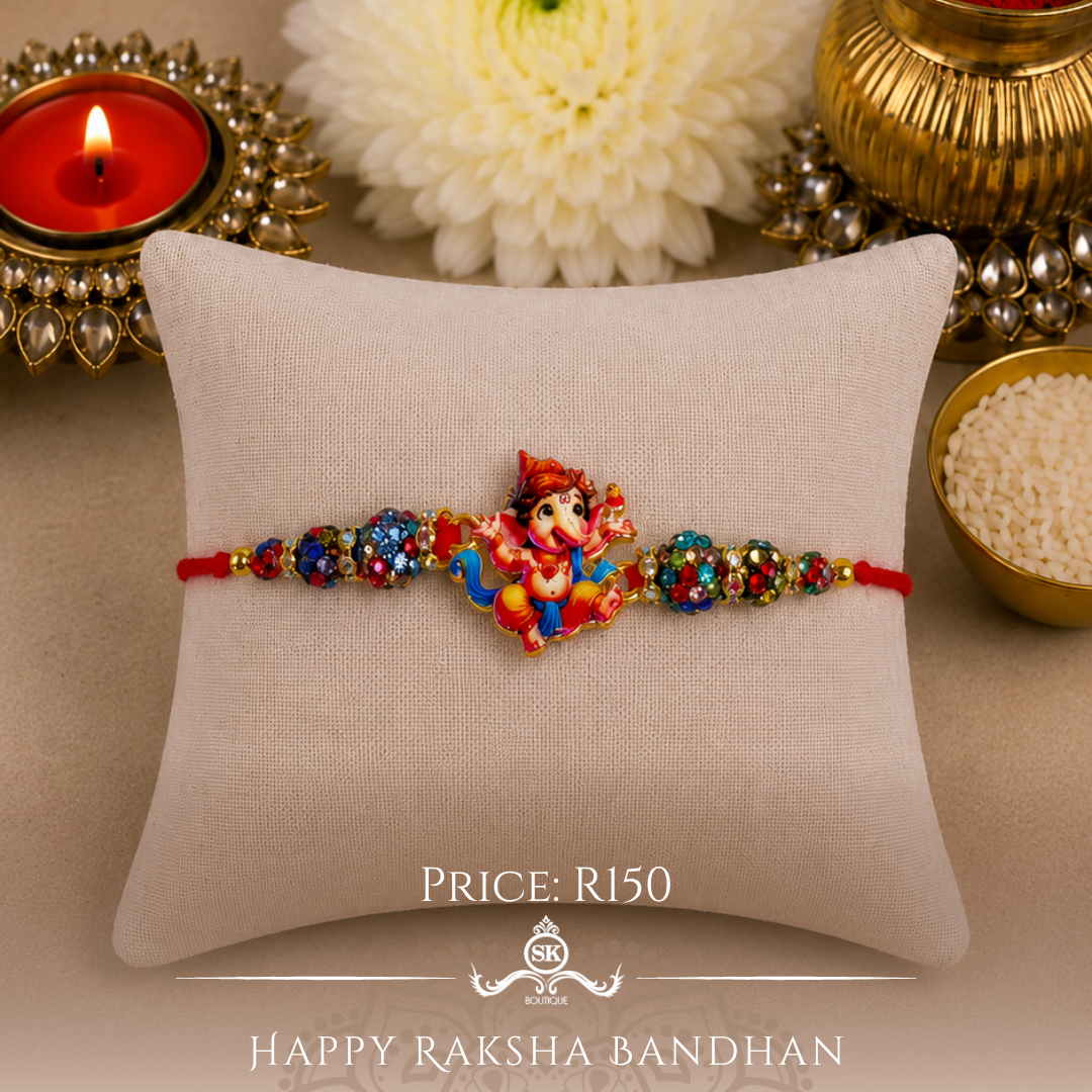 Baby Ganesha Designer Rakhi