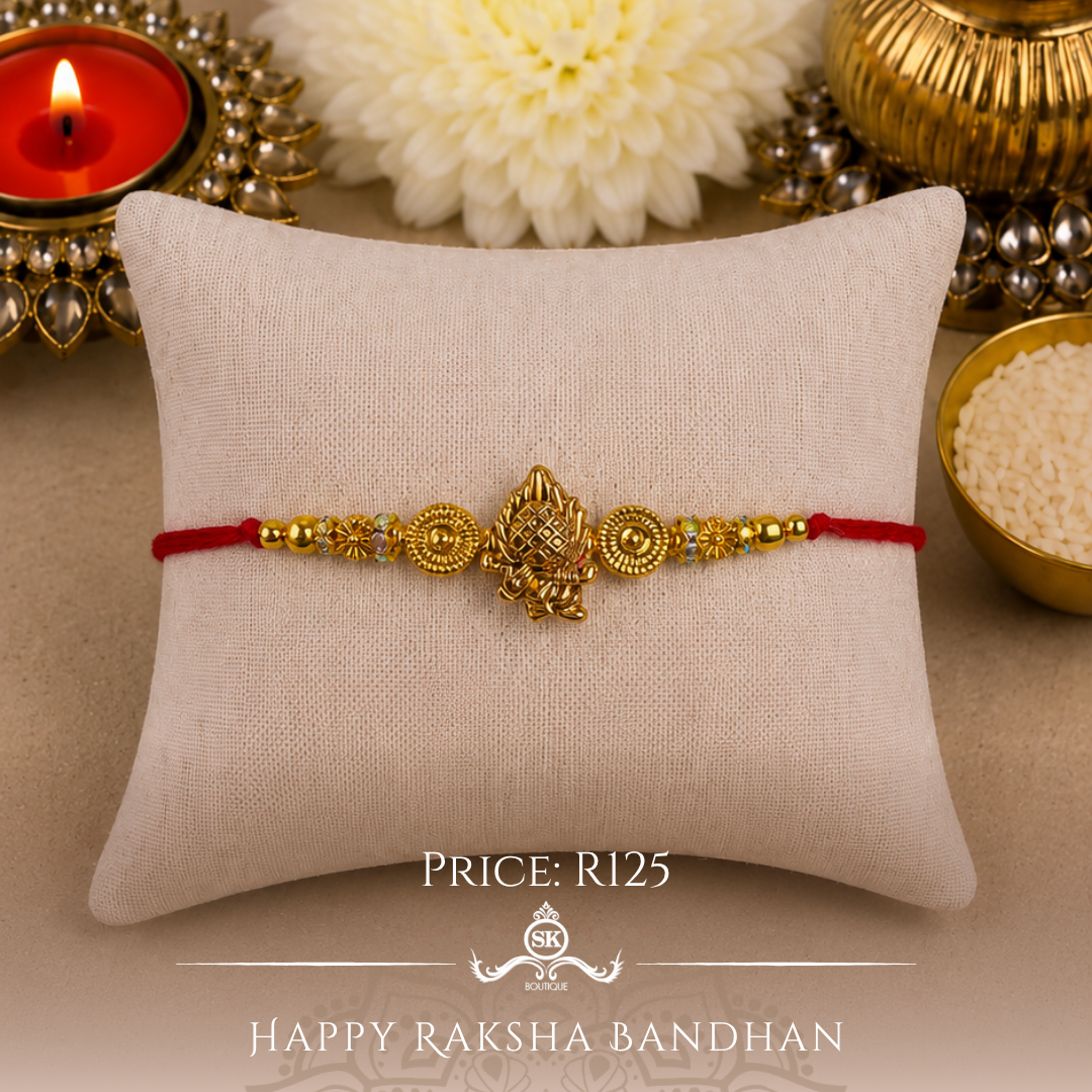 Krishna Playing Flute Designer Rakhi