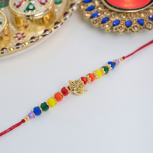 Cutout Aum Pride Designer Rakhi