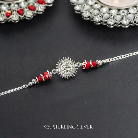 Aum 925 Sterling Silver Designer Bracelet