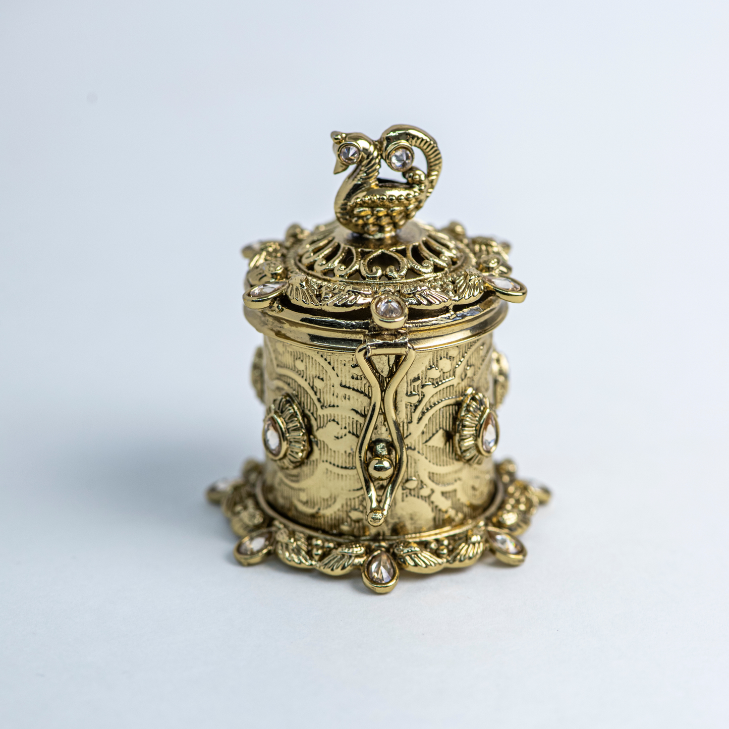 Peacock Sindoor Container