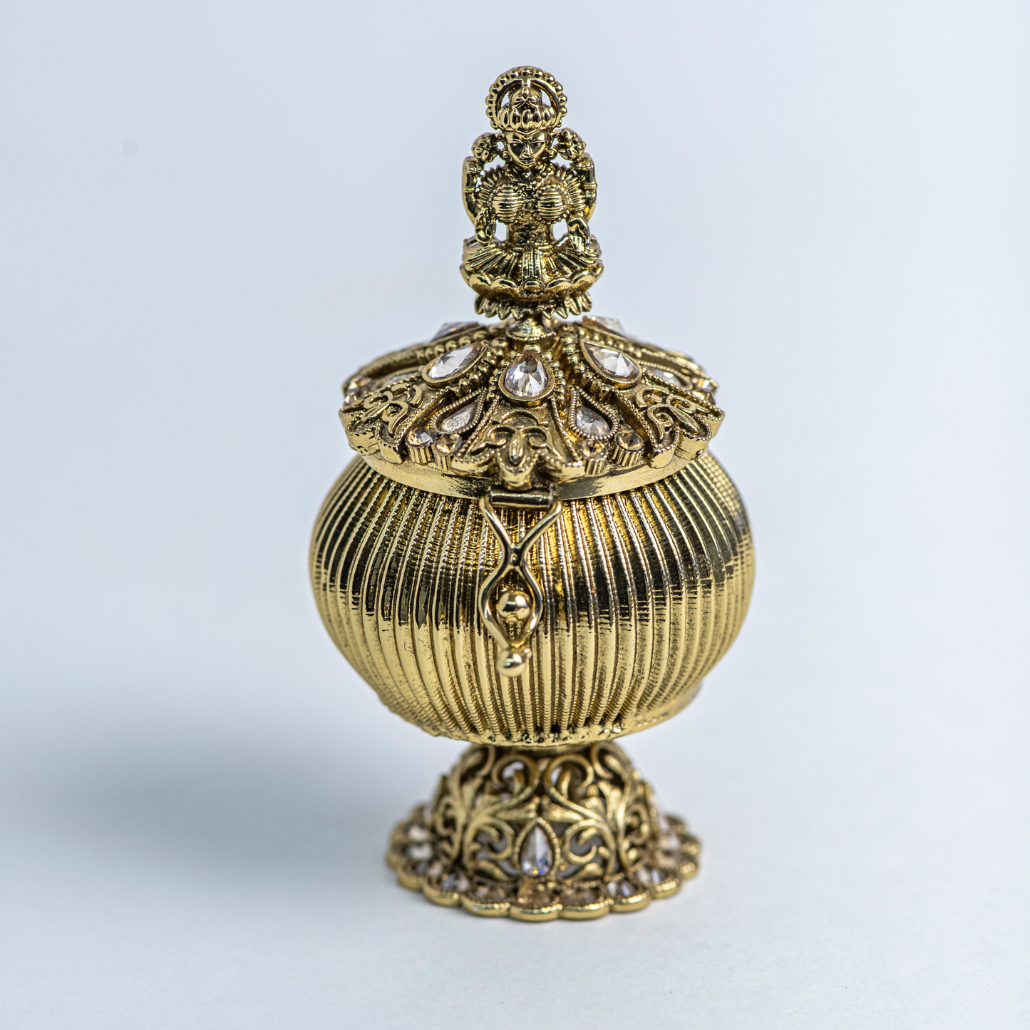 Peacock Sindoor Container