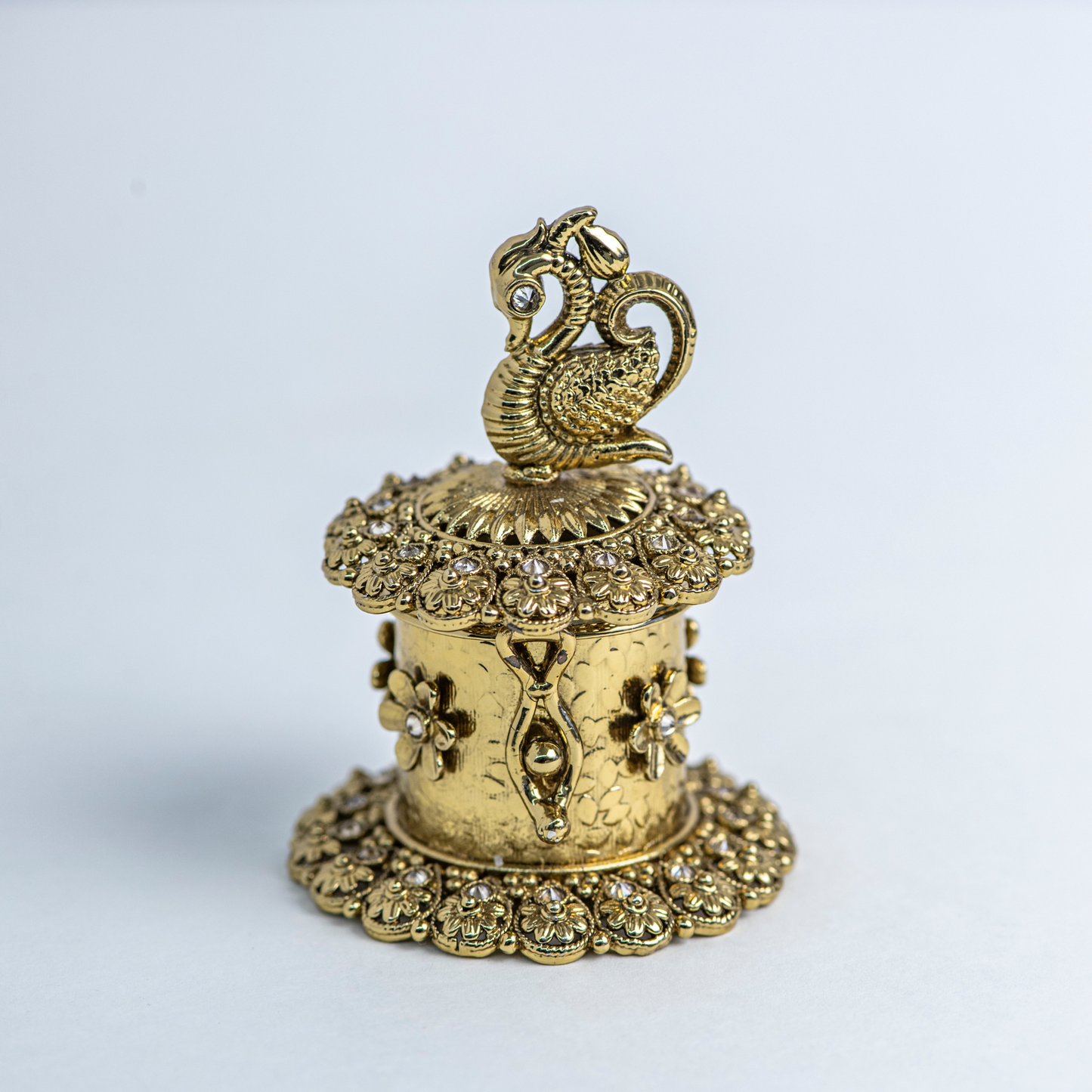 Peacock Sindoor Container
