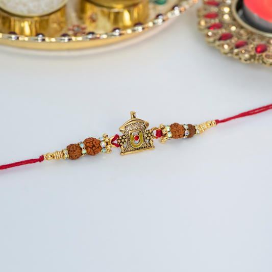 Swaminarayan Mandir Designer Rakhi