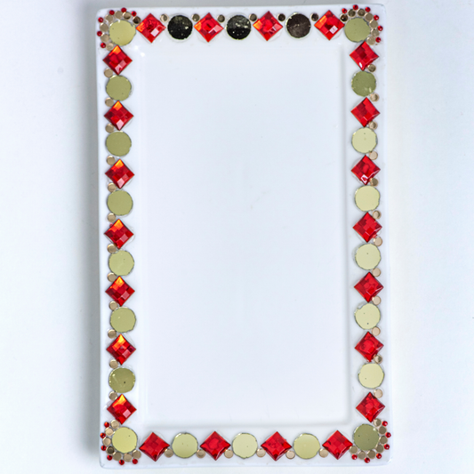 Flower Ablah Designer Ceramic Tray