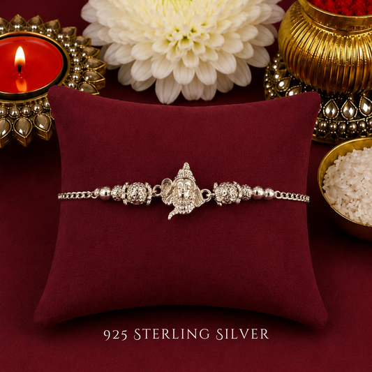 Shiv 925 Sterling Silver Designer Bracelet