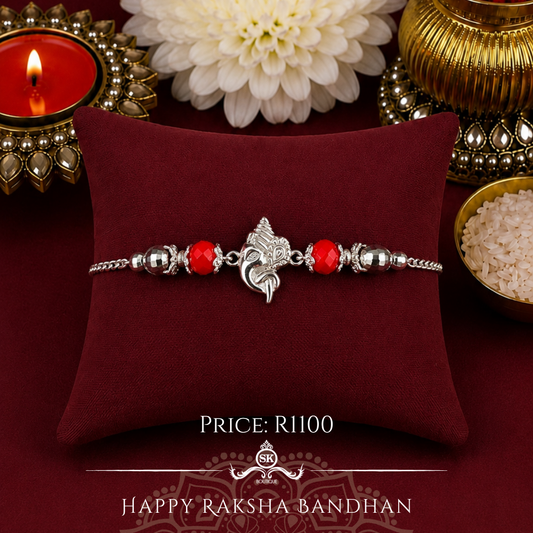 Ganesh 925 Sterling Silver Designer Bracelet