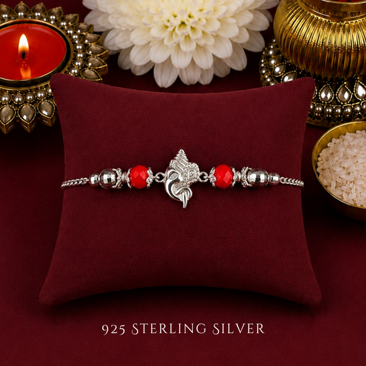 Ganesh 925 Sterling Silver Designer Bracelet
