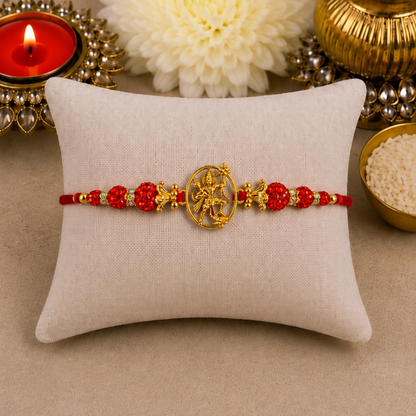 Hanuman with Swarovski Designer Rakhi