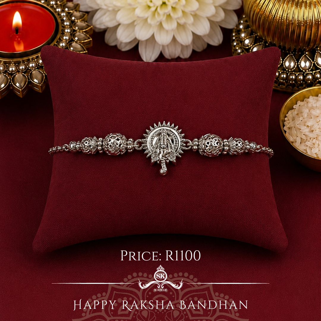 Ganesha 925 Sterling Silver Designer Bracelet