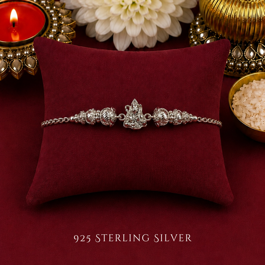 Hunuman Ji 925 Sterling Silver Designer Bracelet