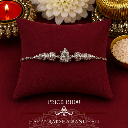 Hunuman Ji 925 Sterling Silver Designer Bracelet