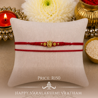 Mini Knotted Ganesha Designer Laxmi String