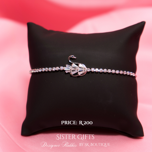 Swan Bolo Bracelet