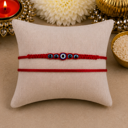 Evil Eye Knotted Designer Laxmi String