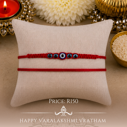 Evil Eye Knotted Designer Laxmi String