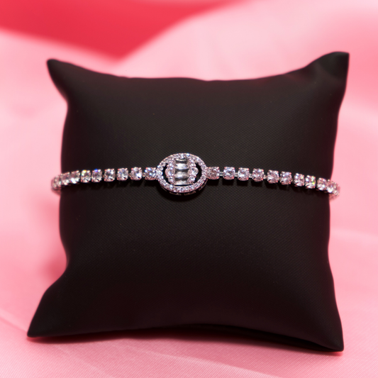 Oval Tennis Bracelet