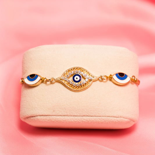 Evil Eye Bolo Bracelet