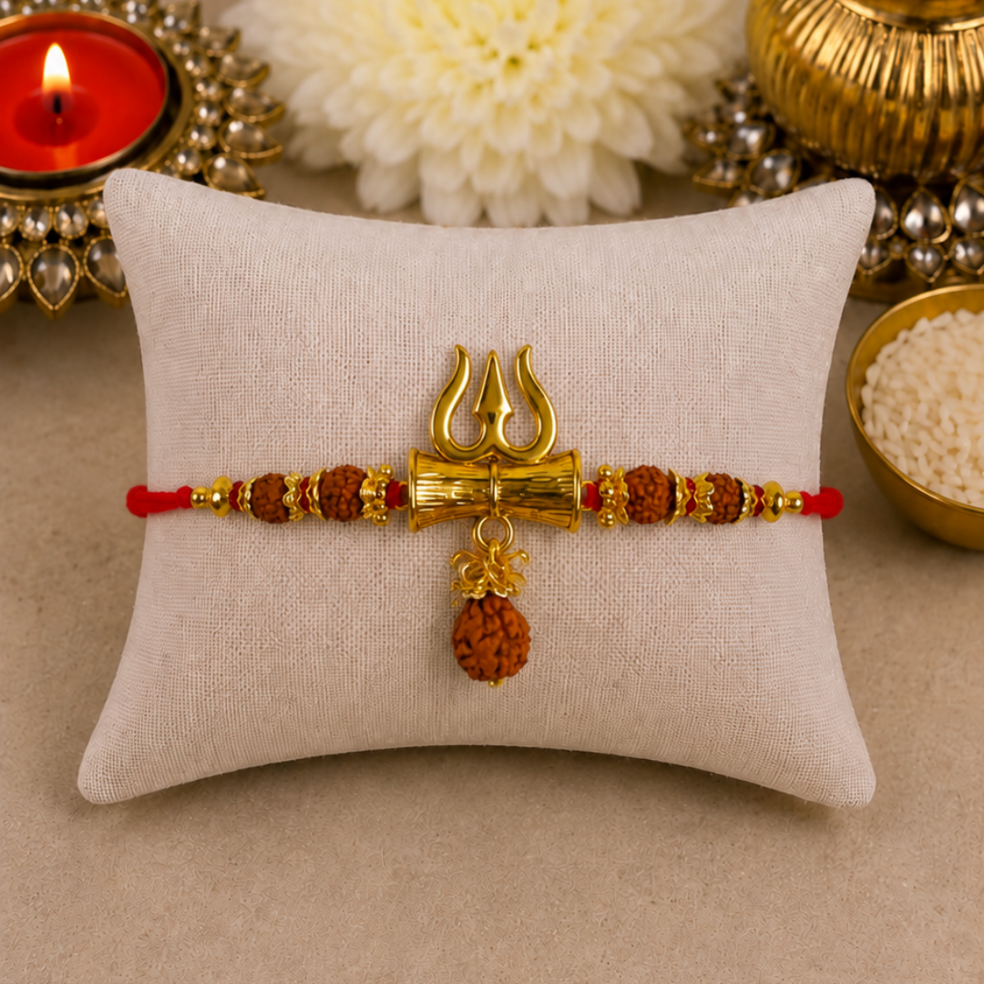 XL Trishul Designer Rakhi